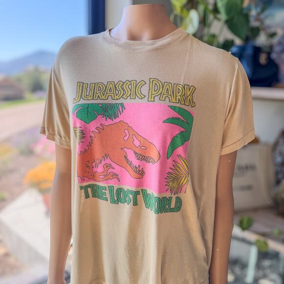 Jurassic Park The Lost World Tee by Junk Food Clothing Los Angeles Women's Large - Picture 2 of 9